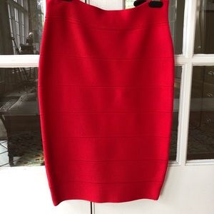 Romeo & Juliet stretch pencil skirt